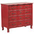 KOMMODE 100/85/45 cm - Rot/Messingfarben, Trend, Holz/Holzwerkstoff (100/85/45cm) - Ambia Home KOMMODE 100/85/45 cm - Rot/Messingfarben, Trend, Holz/Holzwerkstoff (100/85/45cm) - Ambia Home
