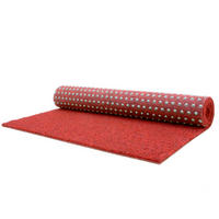 RASENTEPPICH - Rot, Basics, Textil (133/100cm)