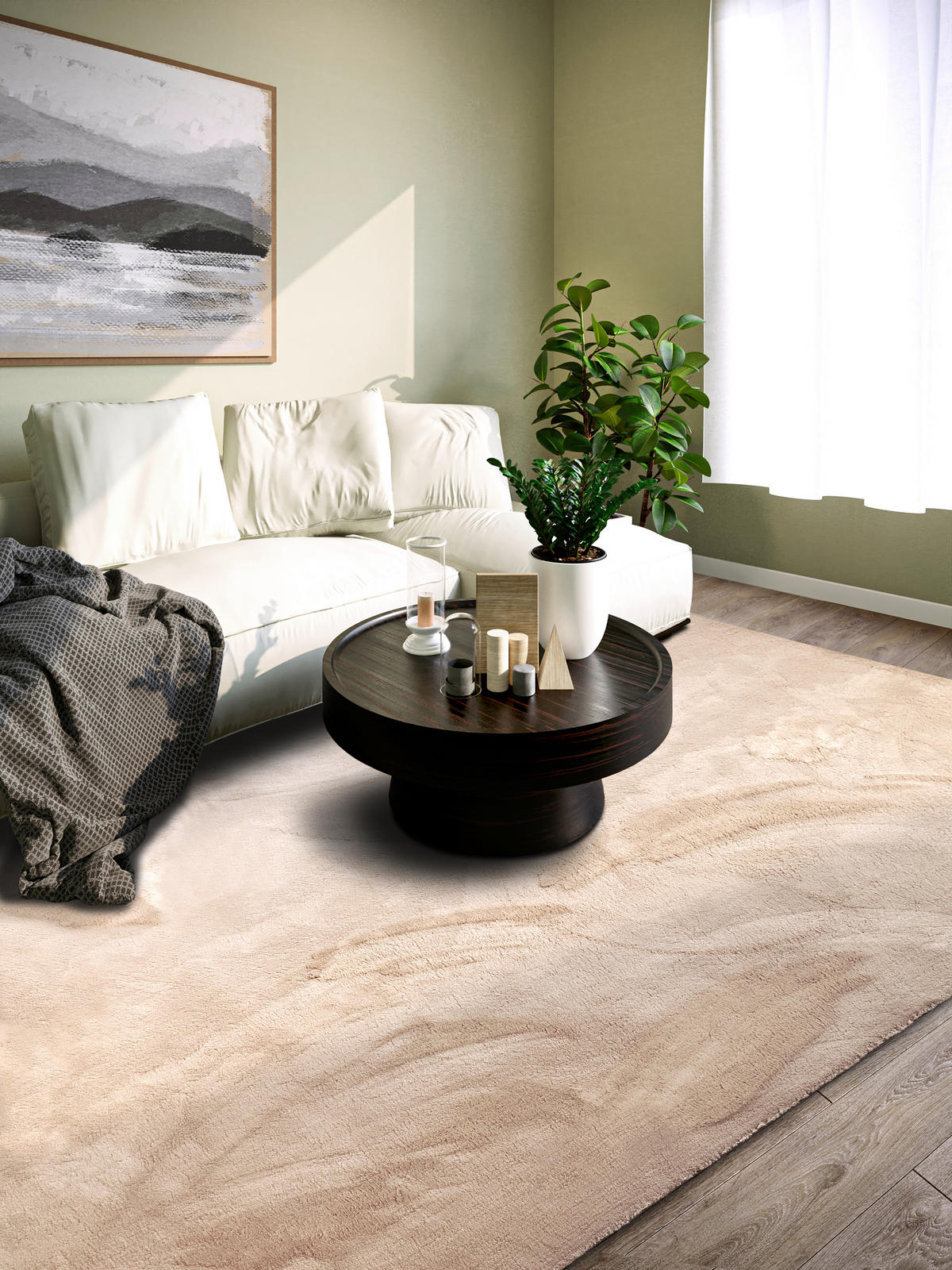 HOCHFLORTEPPICH 80/150 cm Kollektion 1899 Creme  - Creme, Design, Textil (80/150cm) - Villeroy & Boch