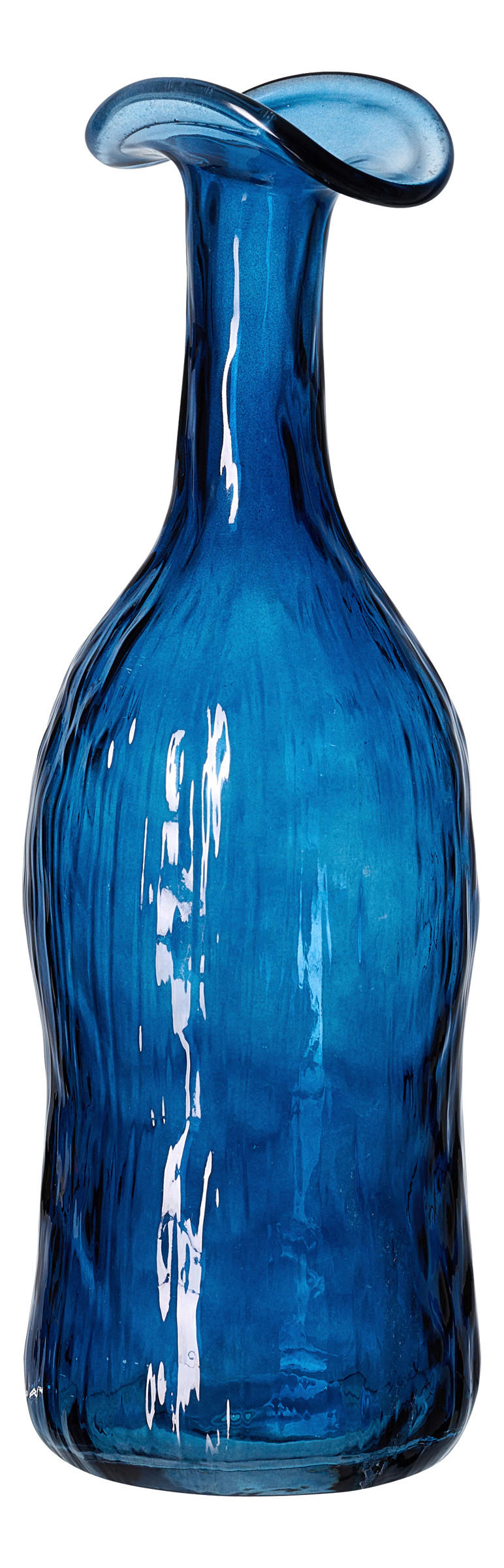 VASE Lagos blau 29,5 cm  - Blau, Trend, Glas (9,5/29,5cm) - Ritzenhoff Breker