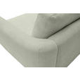 ECKSOFA  in Chenille Salbeigrün  224/307 cm  - Salbeigrün/Schwarz, KONVENTIONELL, Kunststoff/Textil (224/307cm) - Hom`in