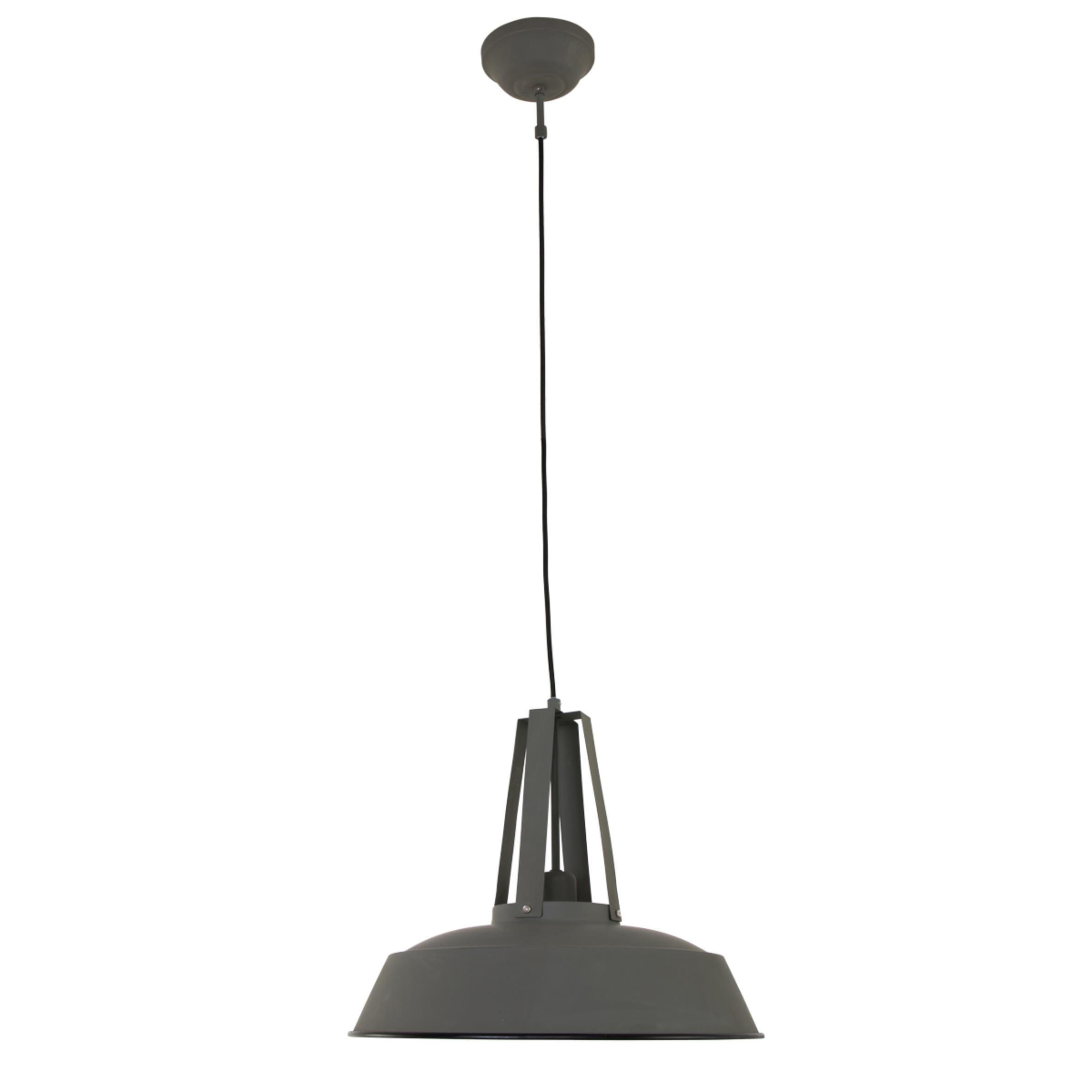 PENDELLEUCHTE 42/45-200/42 cm   - Grau, Trend, Metall (42/45-200/42cm)