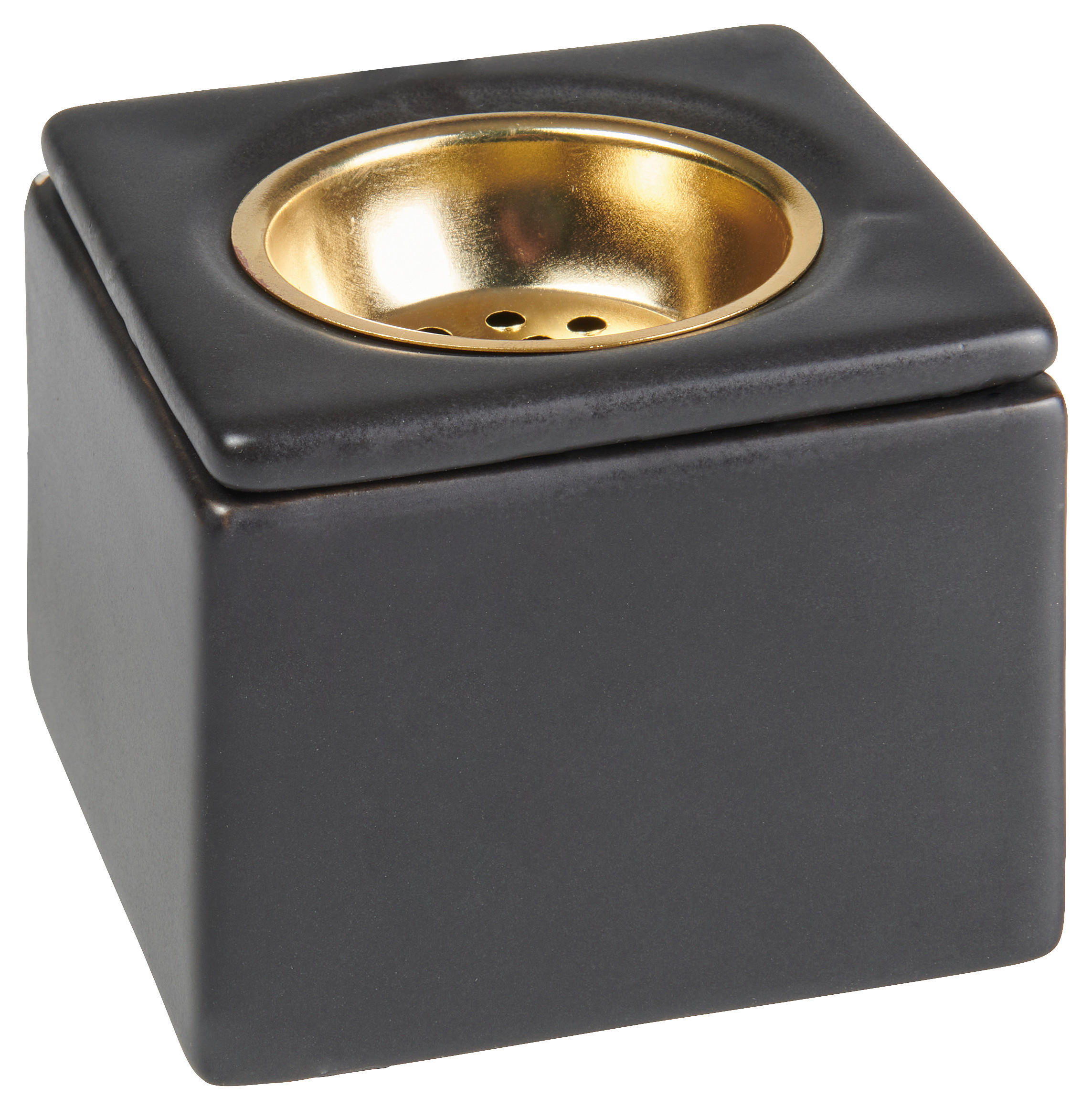 RÄUCHERWERKBRENNER 7,5/6,5 cm  - Schwarz, Basics, Keramik (7,5/6,5cm)