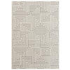 HOCHFLORTEPPICH 80/150 cm New York Creme, Grau  - Creme/Grau, Basics, Kunststoff/Textil (80/150cm)
