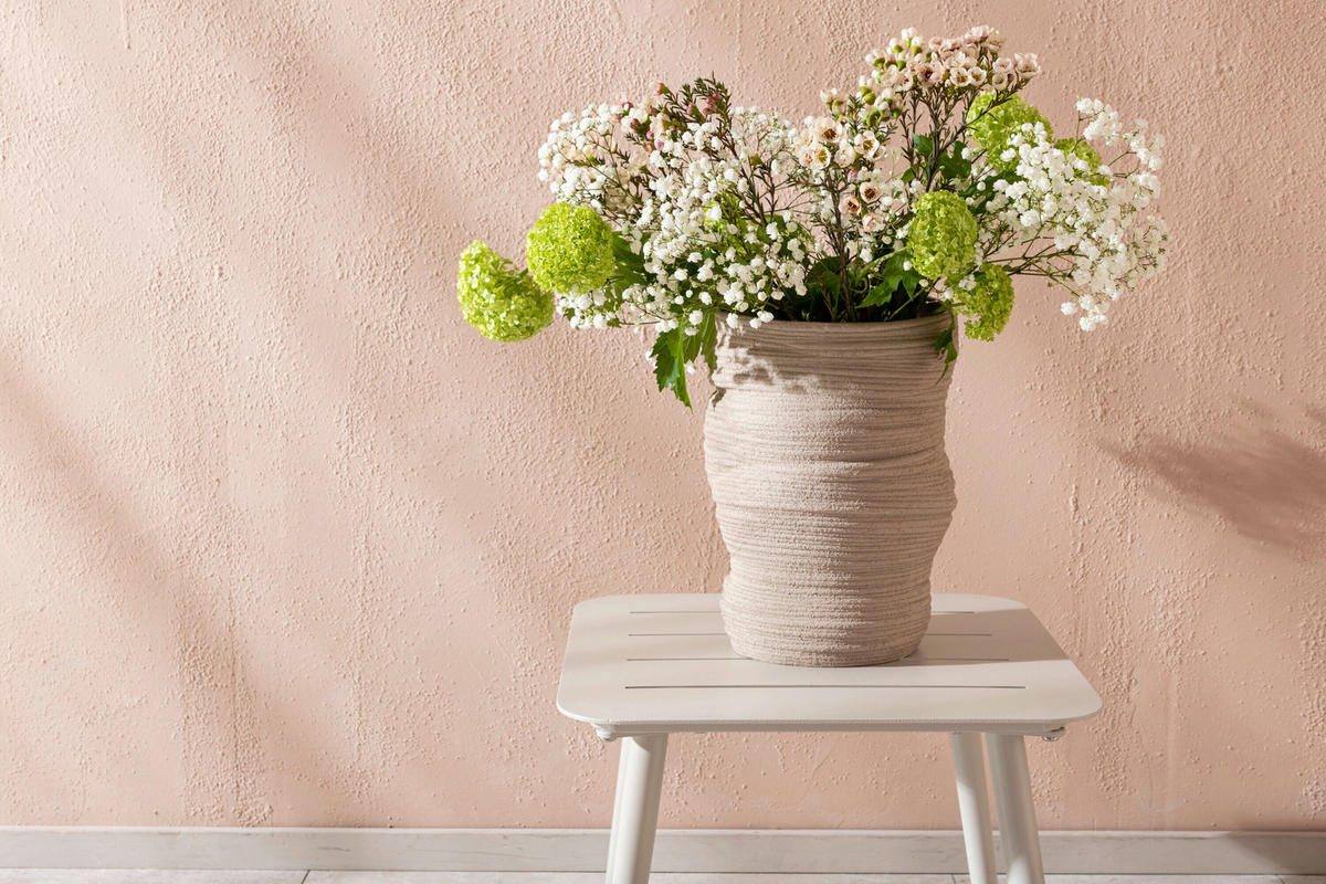 LOUNGEBORD  - beige, Modern, metall (40/40/33cm) - Gardenson