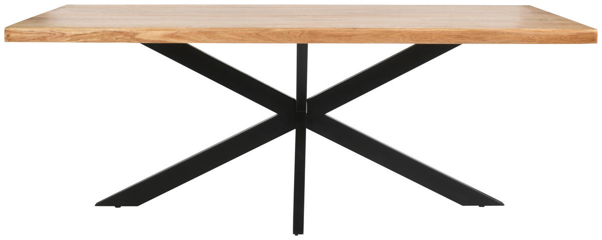 TISCHPLATTE Eiche Eichefarben  - Eichefarben, Design, Holz (180/90/5cm) - Landscape