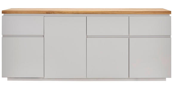 SIDEBOARD 195/82/42 cm  - Kaschmir/Eichefarben, KONVENTIONELL, Holz/Holzwerkstoff (195/82/42cm) - Novel