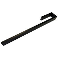 HANDTUCHHALTER 39/3/5,5 cm  - Schwarz, Design, Metall (39/3/5,5cm) - Novel