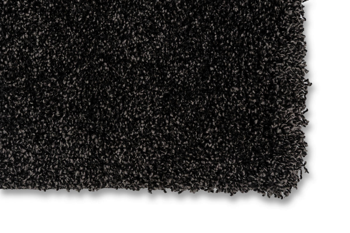 WEBTEPPICH 80/150 cm Leverage Schwarz  - Schwarz, Basics, Textil (80/150cm) - Schöner Wohnen