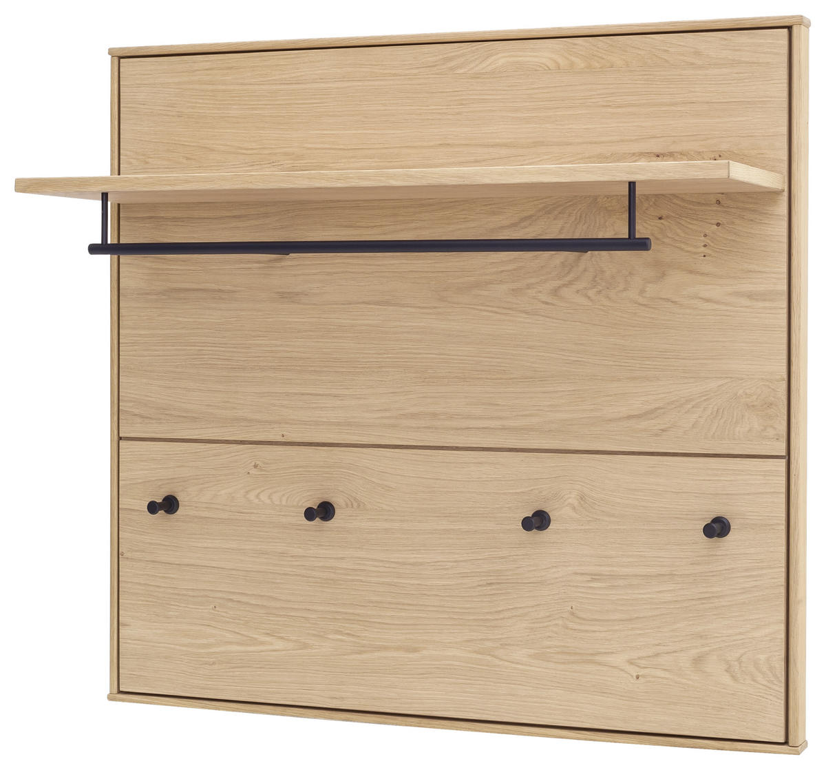 GARDEROBENPANEEL  in 93/86/30 cm  - Eichefarben, Natur, Holz/Holzwerkstoff (93/86/30cm) - MID.YOU