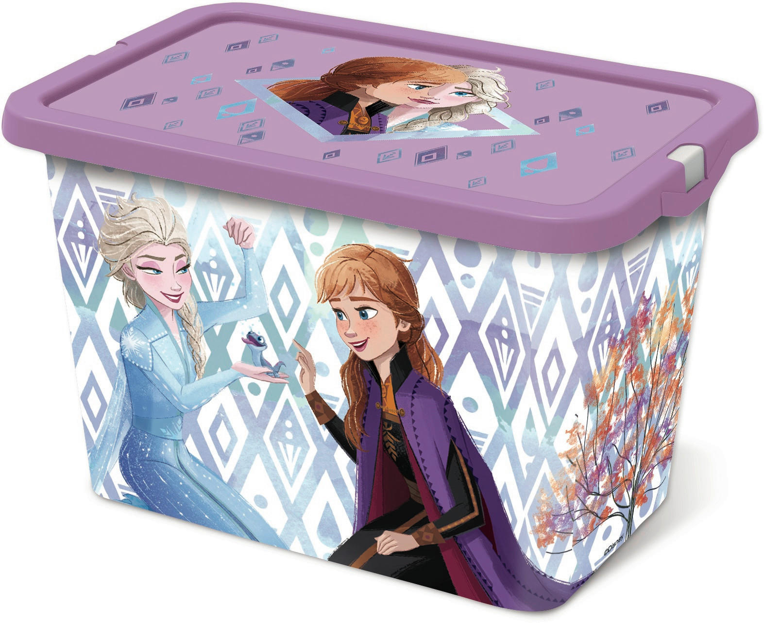 AUFBEWAHRUNGSBOX  - Flieder, Basics, Kunststoff (29,5/19,5/19cm) - Disney