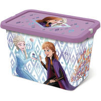 AUFBEWAHRUNGSBOX Frozen  - Flieder, Basics, Kunststoff (29,5/19,5/19cm) - Disney