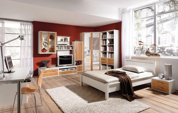 JUGENDZIMMER - KONVENTIONELL, Glas/Holzwerkstoff - Cantus