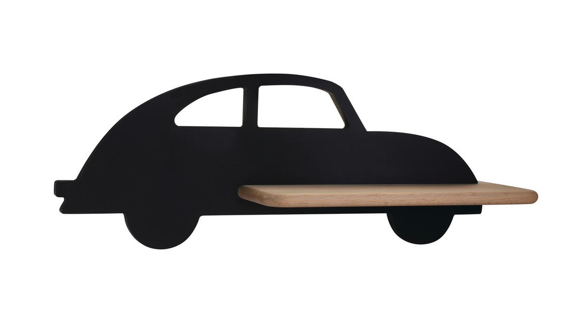 KINDERWANDLEUCHTE 43/12/15 cm   - Schwarz, Basics, Holz/Holzwerkstoff (43/12/15cm)