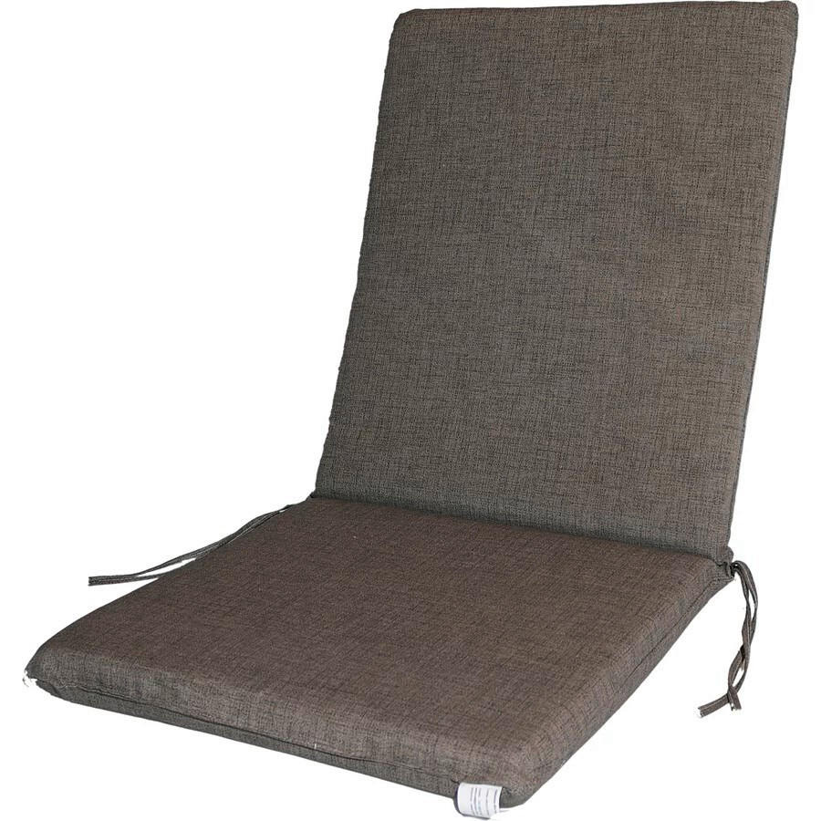 SZÉKPÁRNA - szürkésbarna, Basics, textil (100/45/5cm)