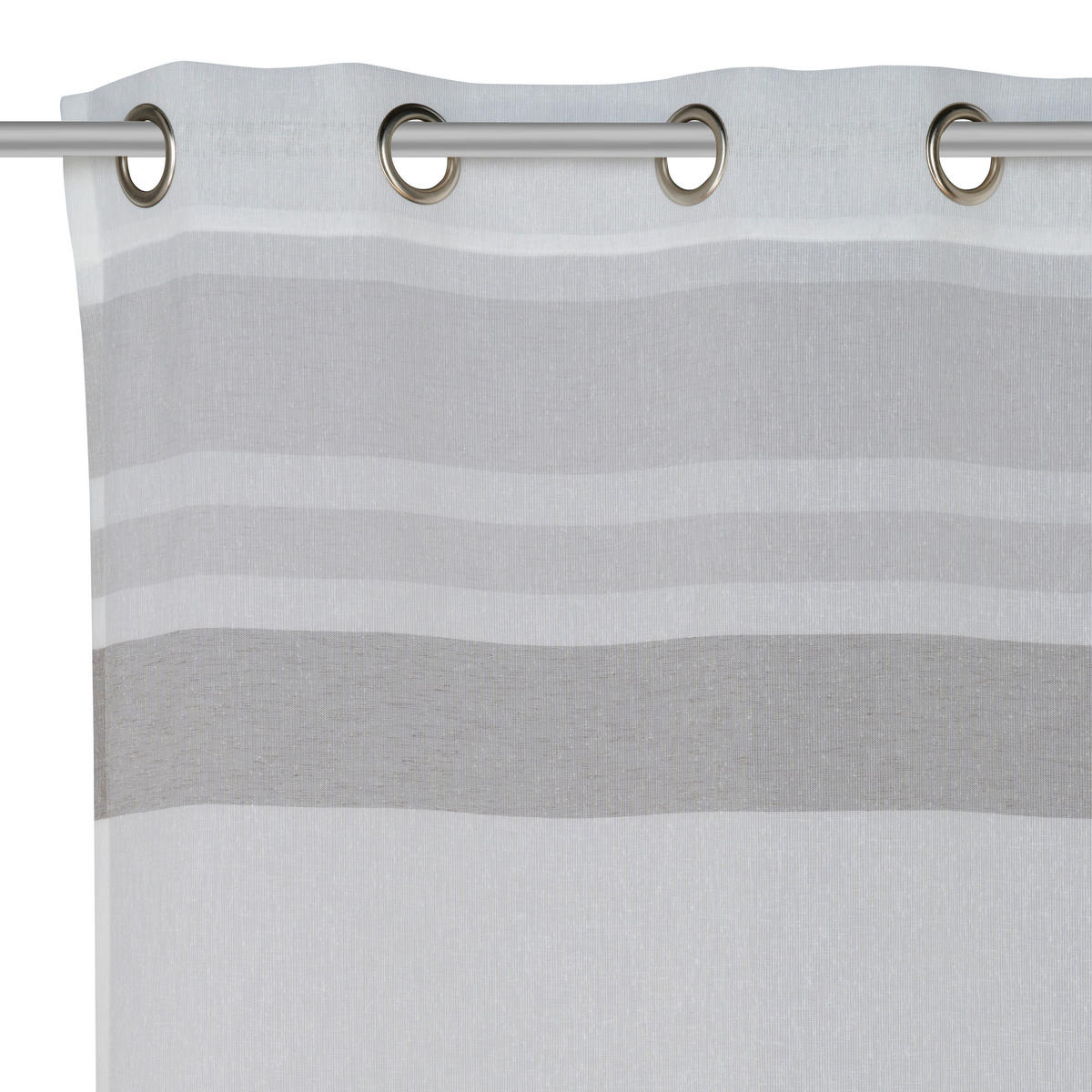ZAVJESA S RINGOVIMA siva  140/245 cm  - siva, Design, tekstil (140/245cm) - Esposa