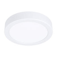 LED-DECKENLEUCHTE Fueva 16/2,8 cm   - Weiß, Basics, Kunststoff/Metall (16/2,8cm) - Novel