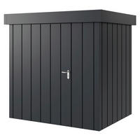 GERÄTEHAUS 229/220/181 cm  - Anthrazit, Basics, Metall (229/220/181cm)