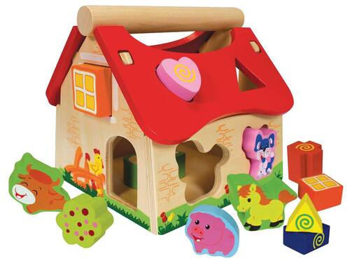 STECKBAUSTEINE - Multicolor, Basics, Holz (18,50/18,50/20,50cm) - Eichhorn
