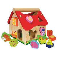 STECKBAUSTEINE - Multicolor, Basics, Holz (18,50/18,50/20,50cm) - Eichhorn