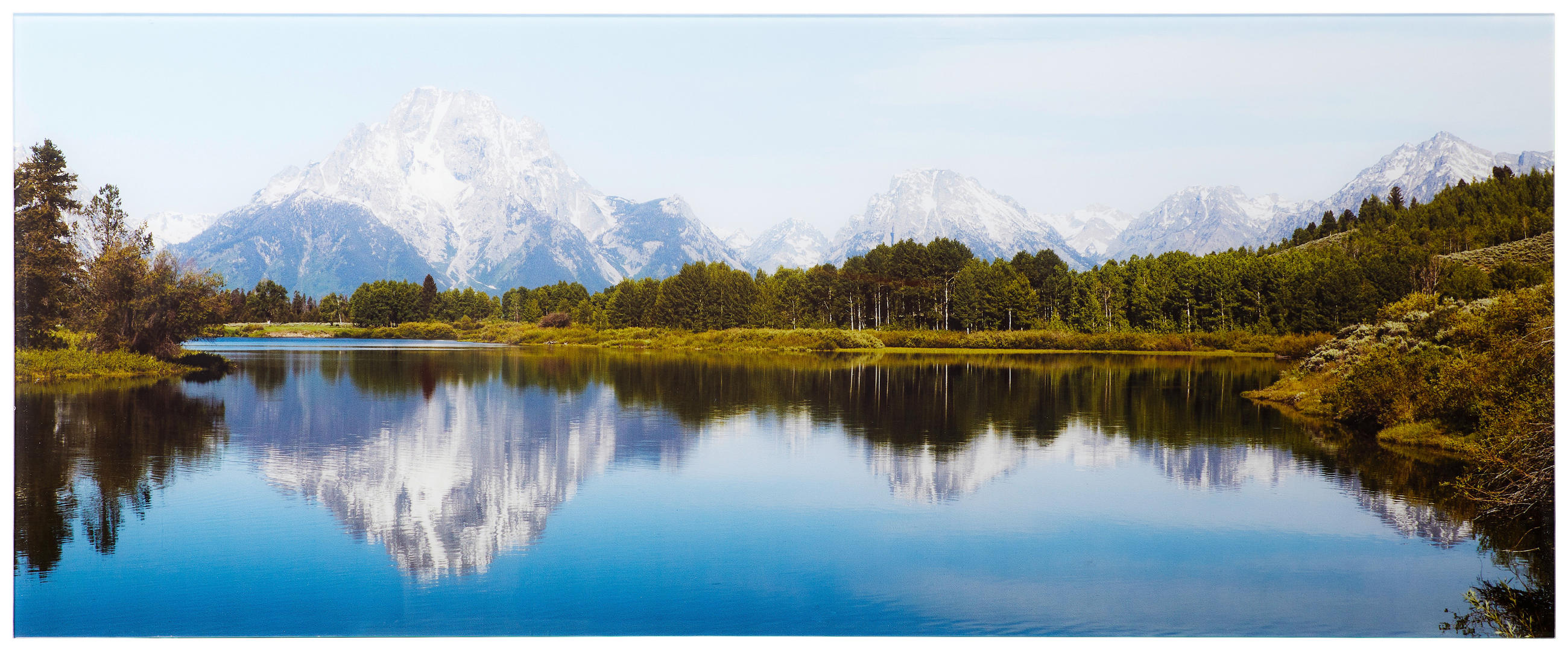 GLASBILD Landschaft & Natur  - Multicolor, LIFESTYLE, Glas (50/125/1,40cm) - Euroart