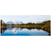 GLASBILD Landschaft & Natur  - Multicolor, LIFESTYLE, Glas (50/125/1,40cm) - Euroart
