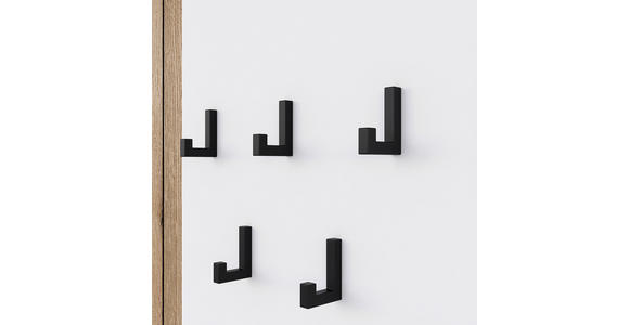 GARDEROBE  in 120/200/36,6 cm  - Eichefarben/Weiß, KONVENTIONELL, Holzwerkstoff (120/200/36,6cm) - Carryhome