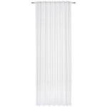 FERTIGVORHANG transparent  - Weiß, Basics, Textil (140/300cm) - Esposa