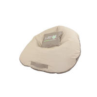 VREĆA ZA SJEDENJE tekstil  smeđa, bež  - bež/smeđa, Design, tekstil (125/125cm)