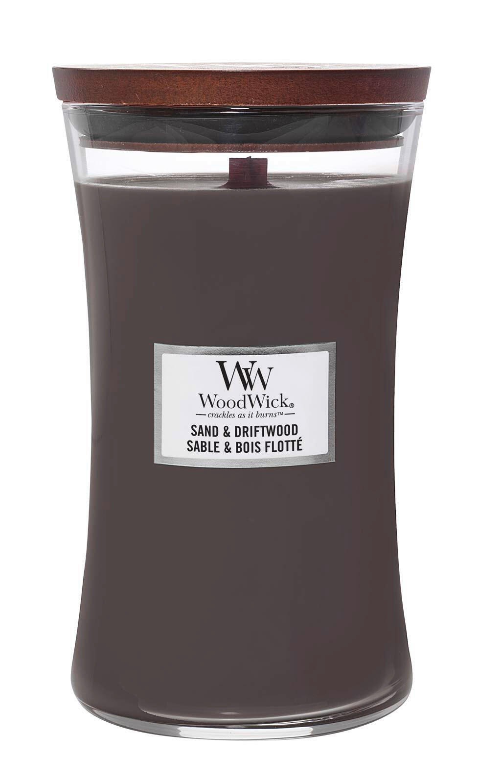 SVIJEĆA MIRISNA - Basics, staklo/drvo (10/18/10cm) - WoodWick