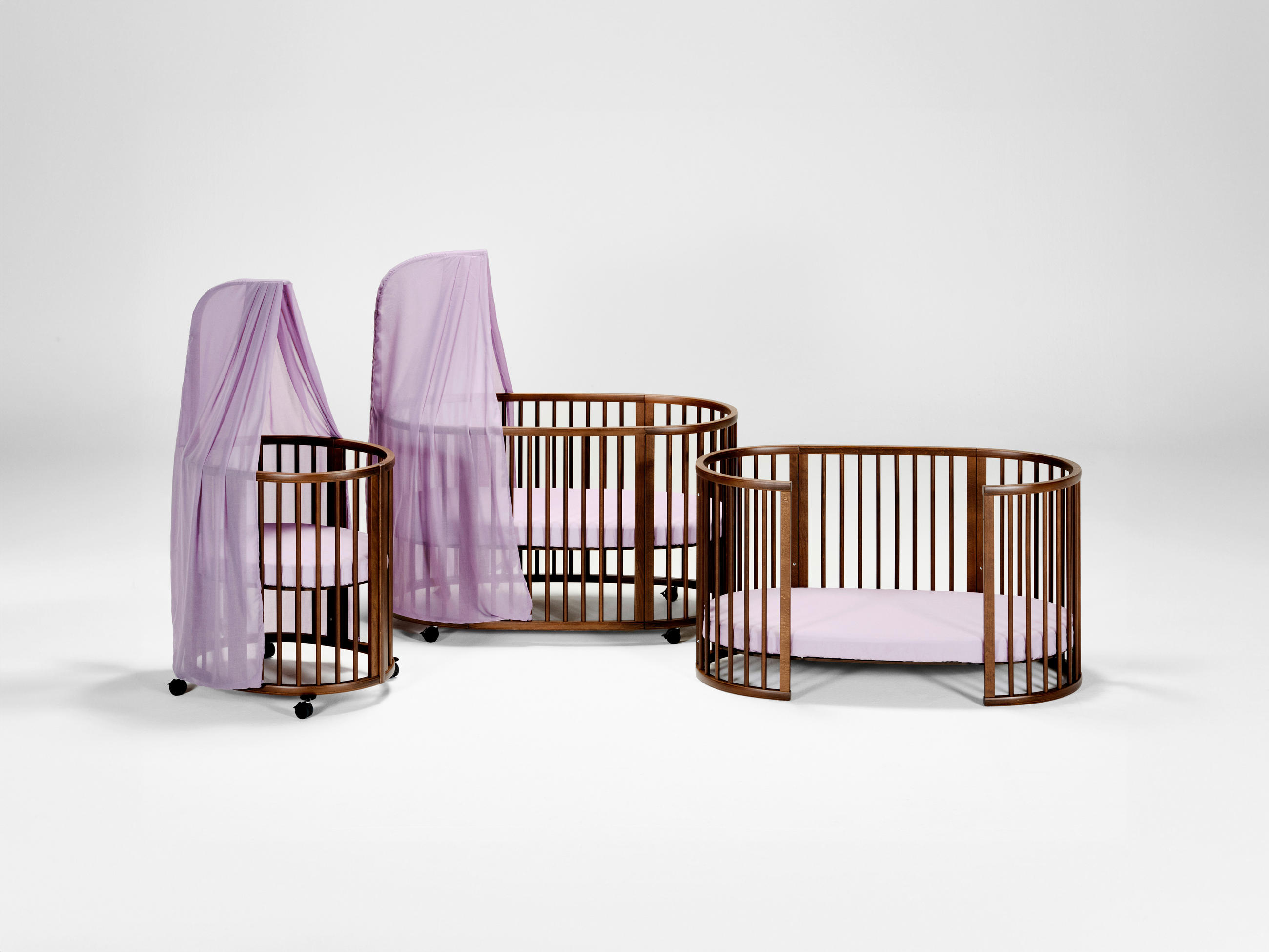 MATRATZENBEZUG - Lila, Basics, Textil (100/0/165cm) - Stokke