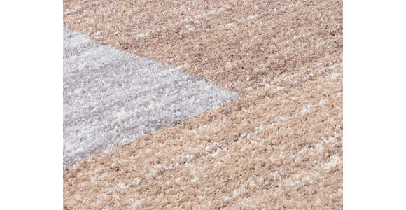 WEBTEPPICH 65/130 cm Grande Braun, Beige - Beige/Braun, KONVENTIONELL, Textil (65/130cm) - Novel