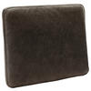 ZIERKISSEN   52/42/7 cm  - Fango, Design, Leder (52/42/7cm) - Livetastic