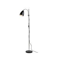 GOLVLAMPA Sway 21,2/130 cm    - kromfärg/svart, Klassisk, metall (21,2/130cm) - Belid