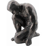 SKULPTUR - Bronzefarben, Design, Kunststoff (33,2/40,4/41,6cm) - Ambia Home