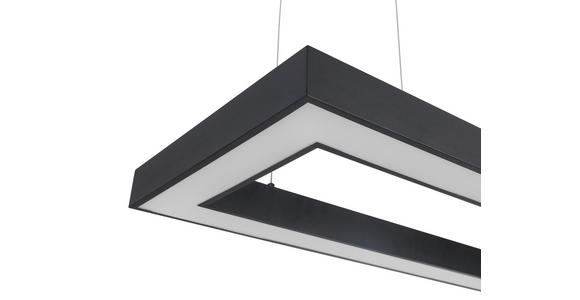 LED-HÄNGELEUCHTE 100/40/120 cm  - Schwarz, Trend, Kunststoff/Metall (100/40/120cm) - Novel