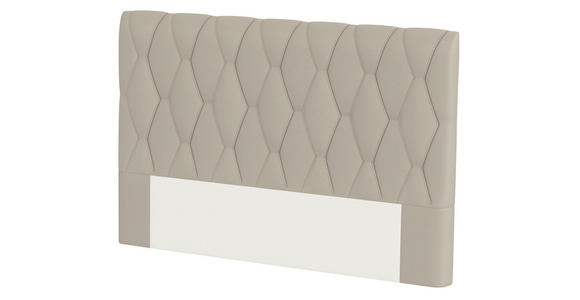 BOXSPRINGBETT 200/200 cm in Beige - Beige/Kupferfarben, KONVENTIONELL, Textil/Metall (200/200cm) - Ambiente