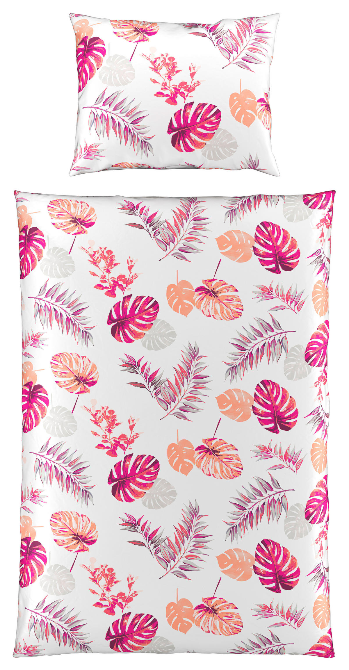POSTELJINA VERBA 140/200 cm saten pink  - pink, Konvencionalno, tekstil (140/200cm) - Esposa