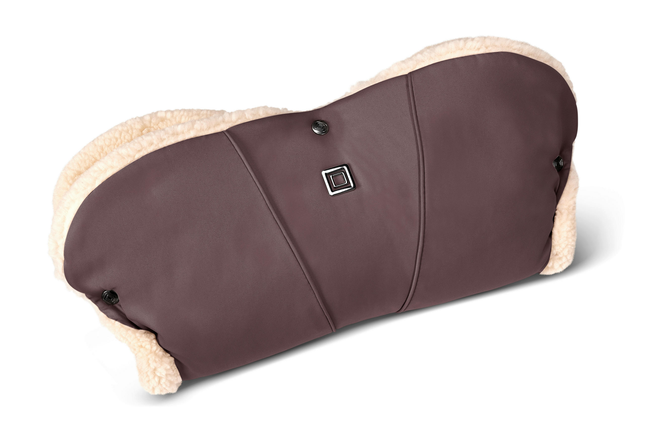Moon Muff Handmuff Dunkelbraun 51x7x24 cm