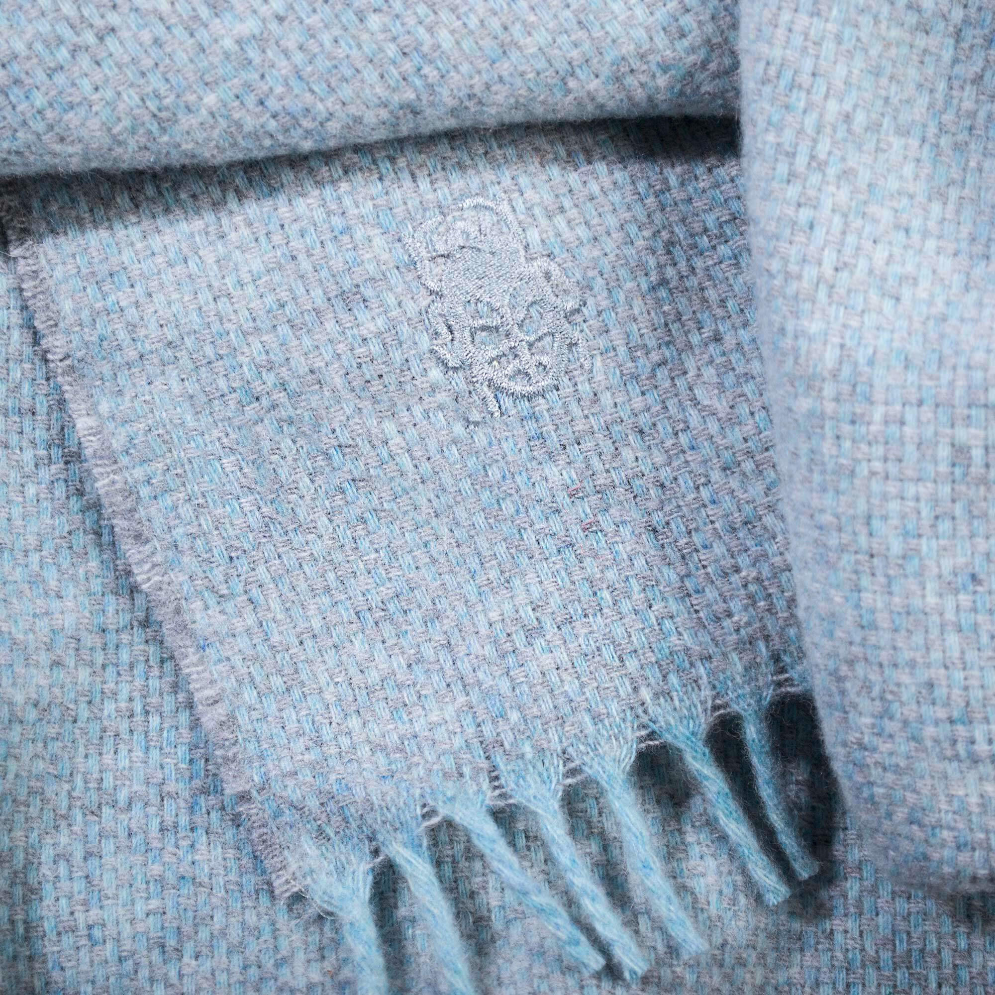 WOHNDECKE Must Relax 130/190 cm  - Hellblau, Basics, Textil (130/190cm) - Zoeppritz