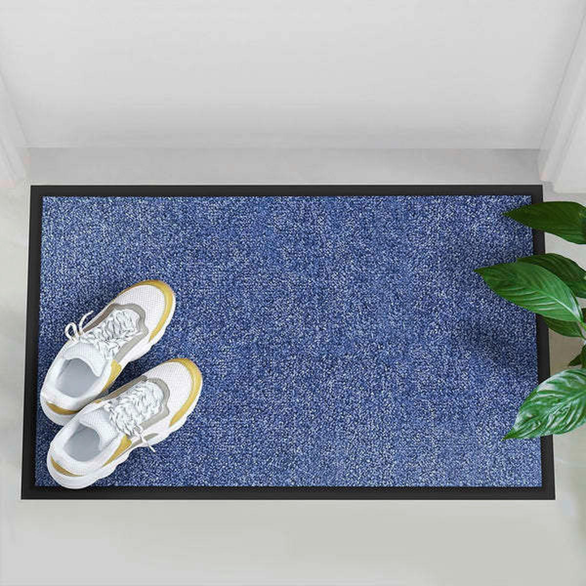 SCHMUTZFANGMATTE 120/300 cm Rhine Blau  - Blau, KONVENTIONELL, Kunststoff/Textil (120/300cm)