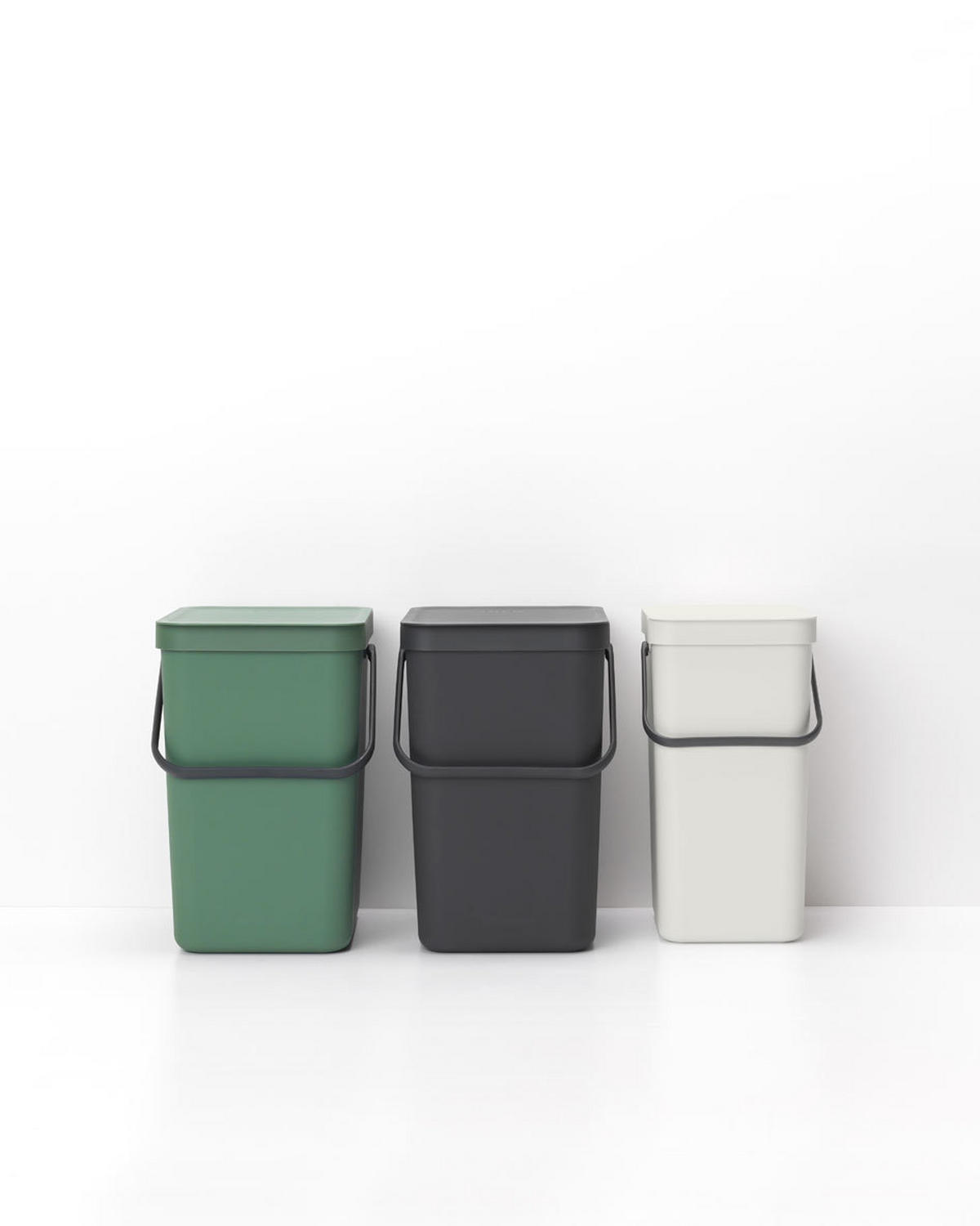 ABFALLEIMER SORT & GO 16 L  - Hellgrau, Basics, Kunststoff (22/40.1/27.9cm) - Brabantia