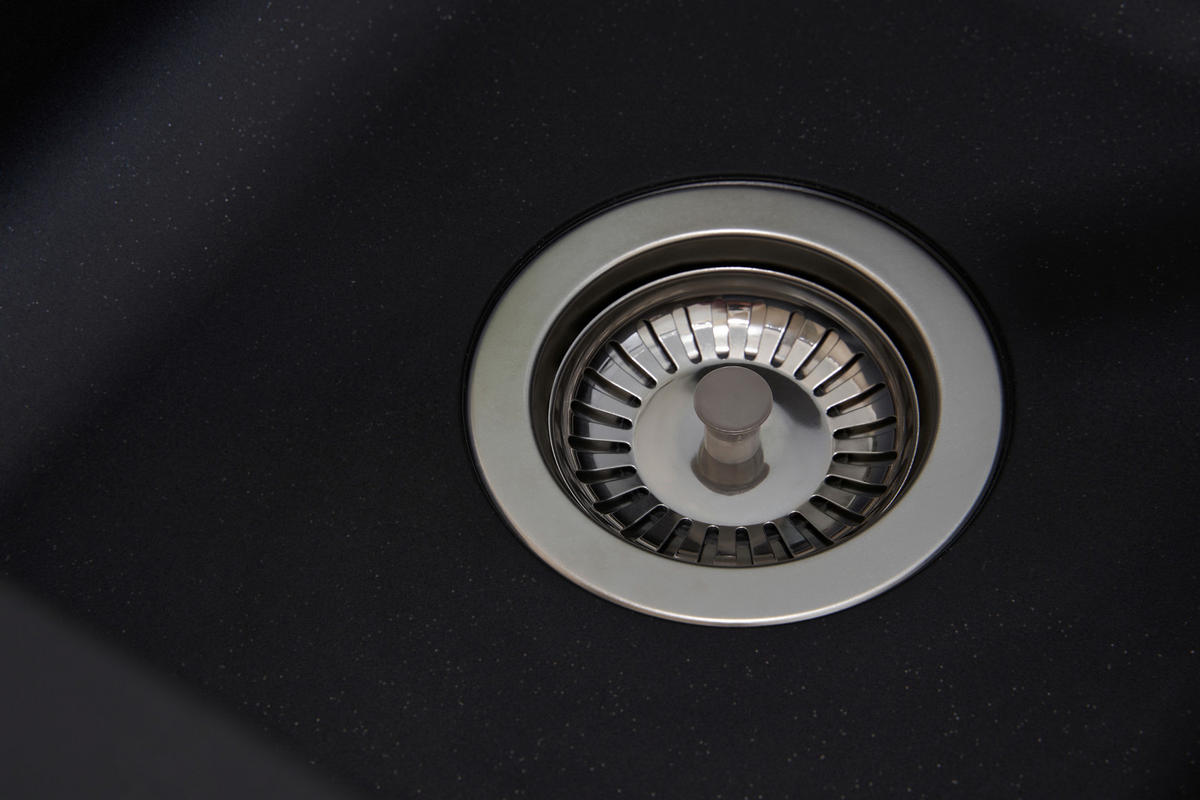 SPÜLE 1712DENVER100X50S  - Schwarz, Trend, Glas/Kunststoff (100/20/50cm) - Respekta