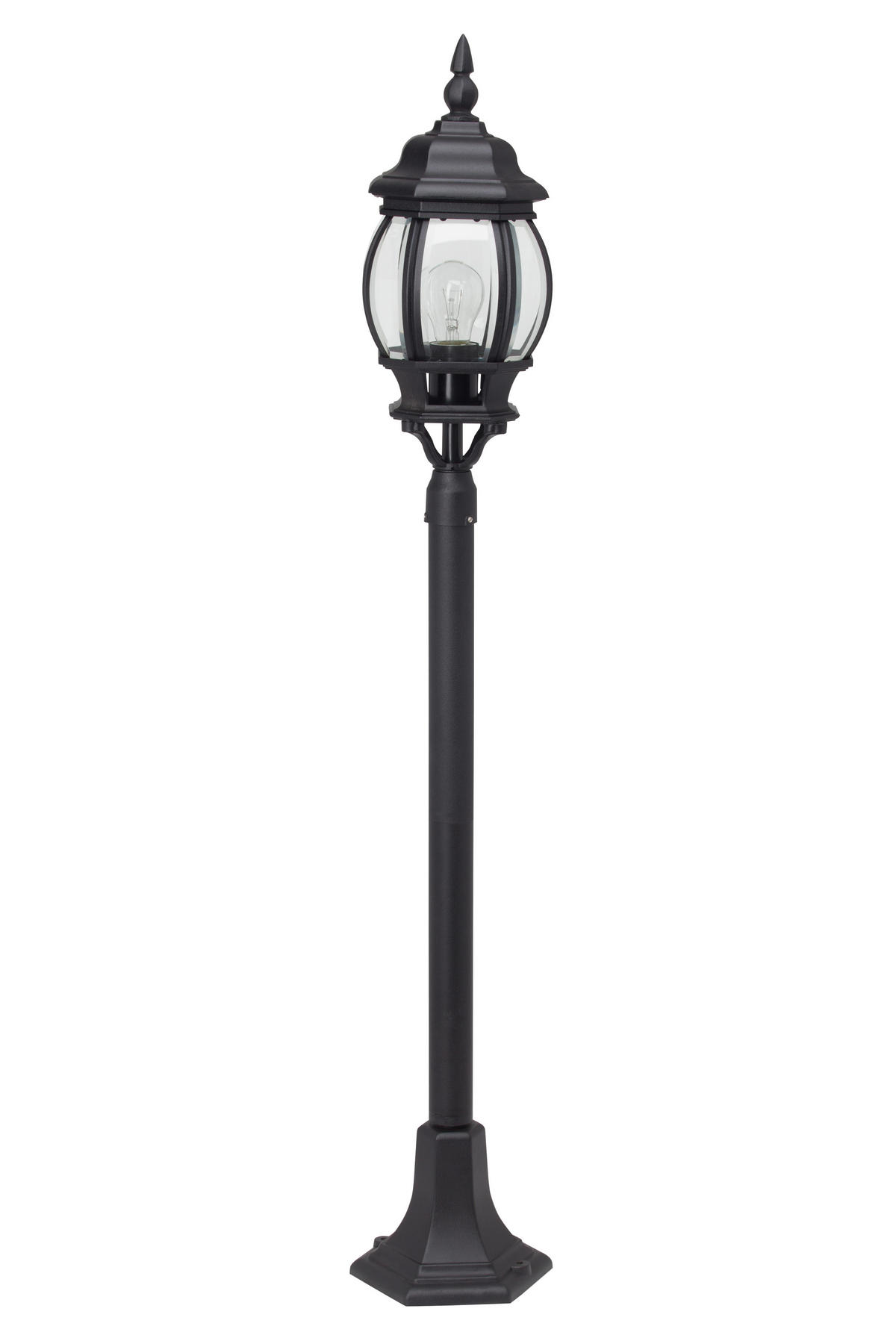 AUßENSTEHLEUCHTE 16/112 cm   - Schwarz, LIFESTYLE, Glas/Metall (16/112cm) - Brilliant