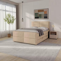 BOXSPRINGBETT 120/200 cm  in Naturfarben  - Naturfarben, Modern, Holz/Kunststoff (120/200cm) - MID.YOU