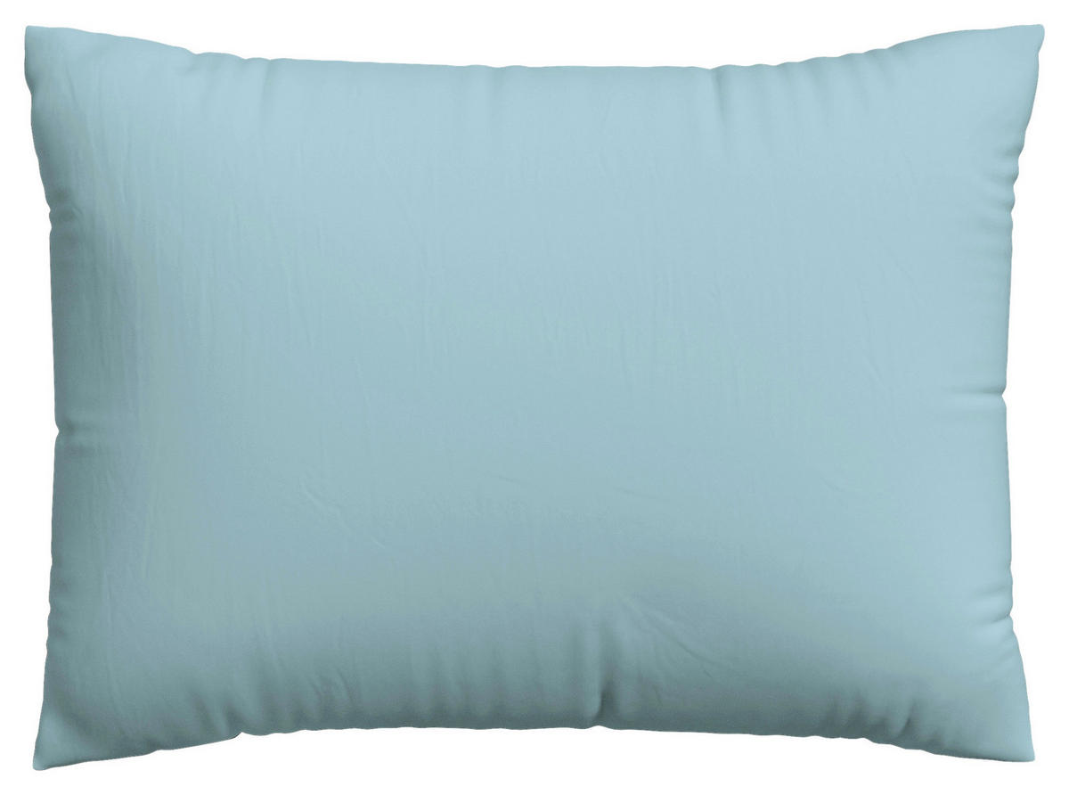 KISSENHÜLLE EASY JERSEY 40/60 cm  - Hellblau, Basics, Textil (40/60cm) - Schlafgut