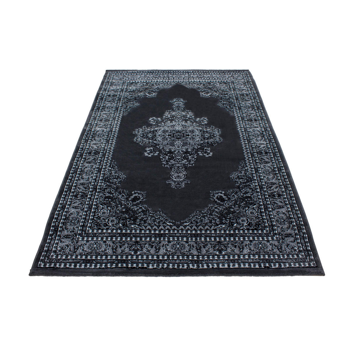 WEBTEPPICH 200/290 cm Marrakesh Grau, Schwarz  - Schwarz/Grau, KONVENTIONELL, Textil (200/290cm) - Ayyildiz 