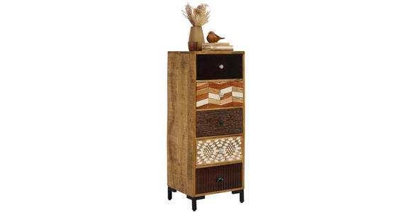 KOMMODE in 46/120/40 cm - Multicolor/Naturfarben, LIFESTYLE, Keramik/Holz (46/120/40cm) - Landscape