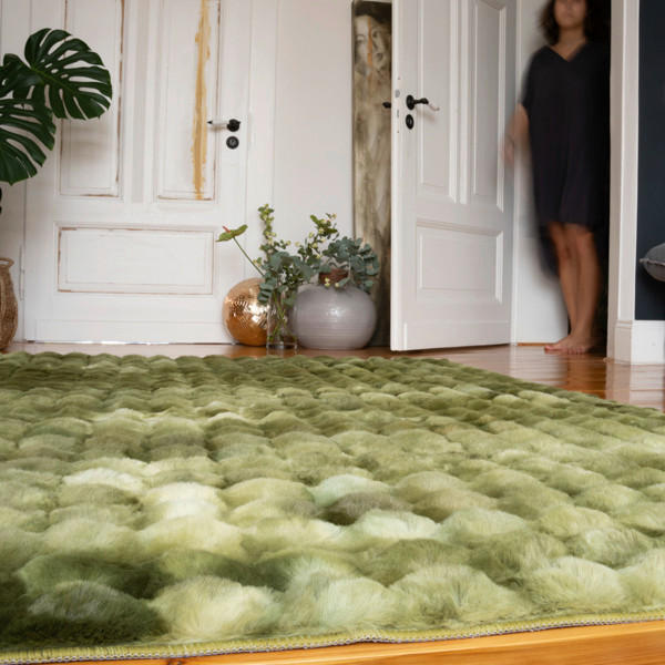 HOCHFLORTEPPICH 40/60 cm My Camouflage  - Grün, Konventionell, Textil (40/60cm)
