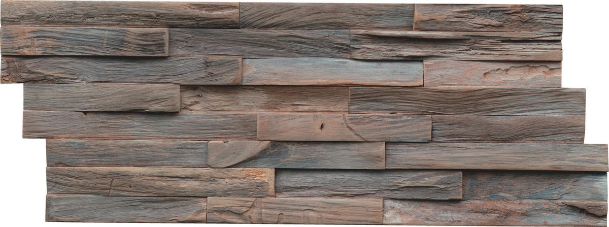 WANDVERKLEIDUNG - Hellbraun, Basics, Holz (50/20/2cm)